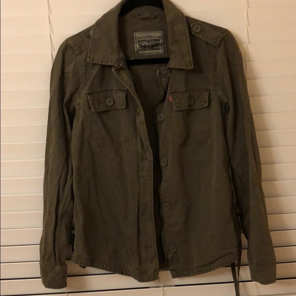 Levis green jacket